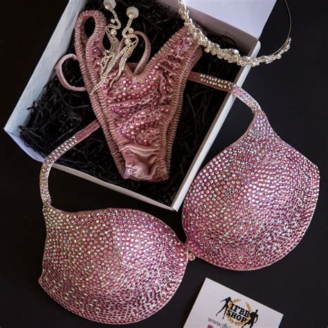 Ifbb Npc Competition Bikini Suit Figure Bikini Suit Etsy