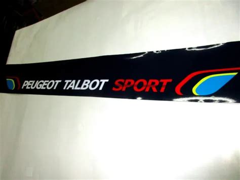 STICKER BANDE PARE Soleil Peugeot Talbot Sport 205 309 106 104 Samba