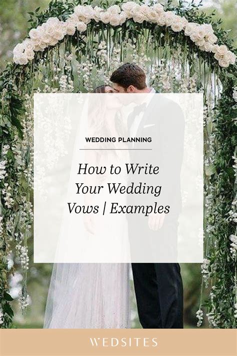 How to Write Your Wedding Vows with Examples to be Inspired by