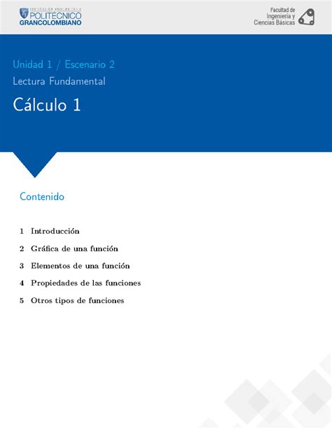 Lectura Fundamental Notes Unidad Escenario Lectura