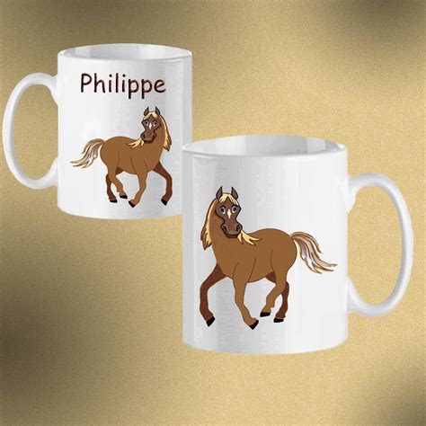 Mug Cheval Personnaliser Mug Mug Animaux Texticadeaux