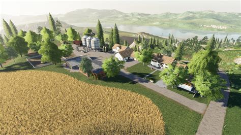 Fs19 Simfarmer Felsbrunn Mountain Top Farm V 10 Default Map Edit Mod