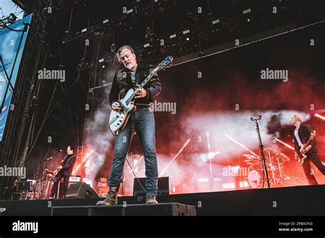 Josh Homme And His Band Queens Of The Stone Age Perform Live In Concert