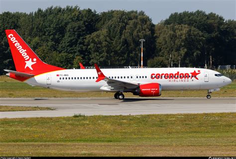 Tc Mks Corendon Airlines Boeing Max Photo By Kevin Hackert Id