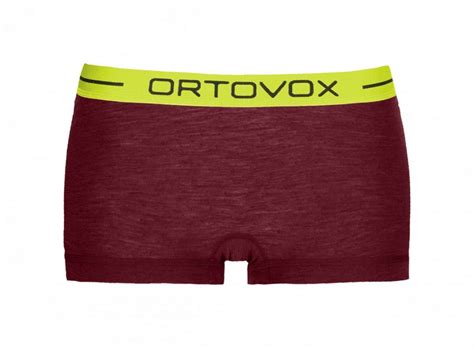 Ortovox Ultra Hot Pants W D Msk Boxerky Dark Blood
