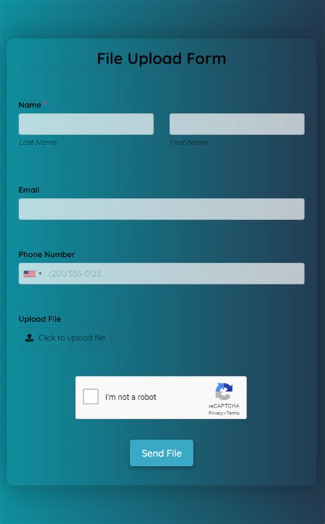 Free File Upload Form Template Formplus