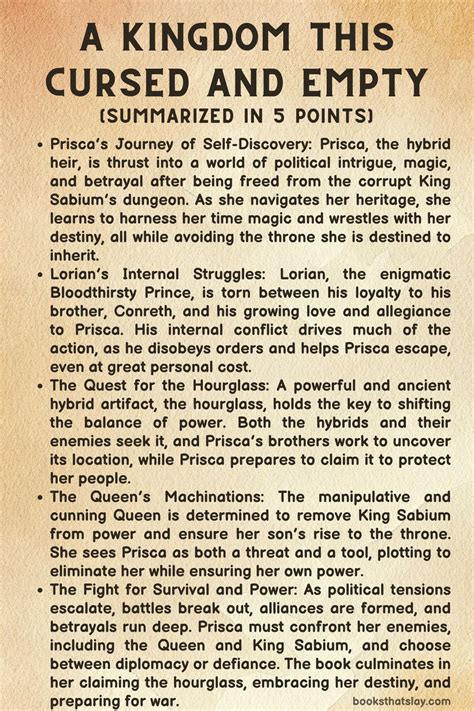 The Kingdom Of This World Summary 6