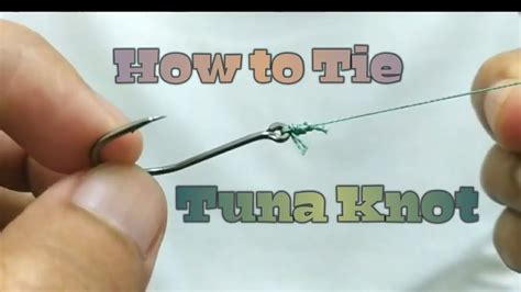 How To Tie The Strong Fishing Knot Tuna Knot Youtube