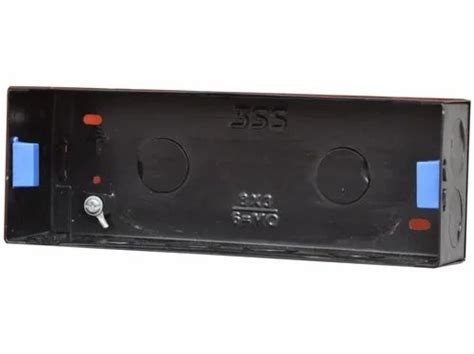 3ss Mild Steel Modular Box For Electrical Fitting Rectangular At Rs 55piece In New Delhi