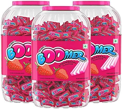 Boomer Chewing And Bubble Gum Sweets Chocolate And Gum