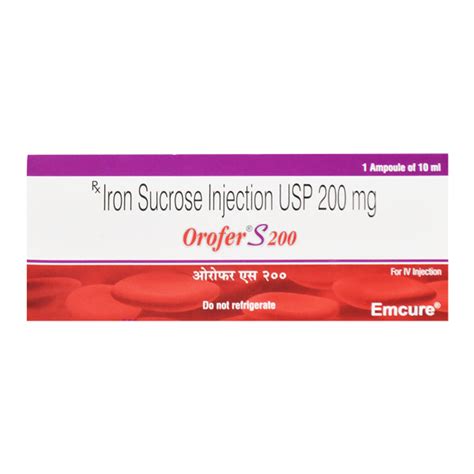 Orofer S Mg Injection Ml Price Uses Side Effects Netmeds