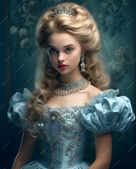 Premium Photo Beautiful Fantasy Princess Portrait