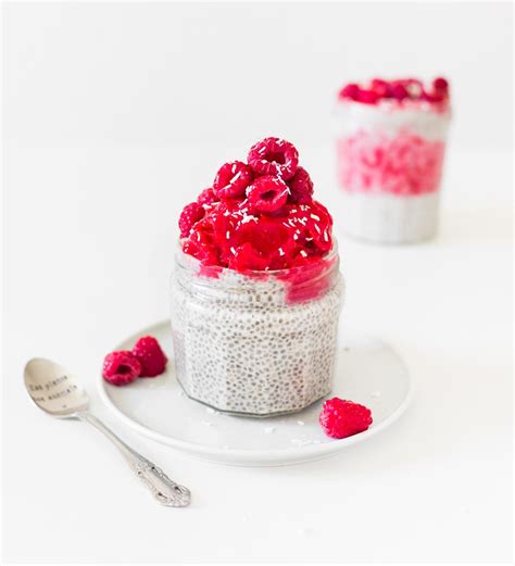 Chia Pudding Aux Framboises Vegan Blooming Nolwenn