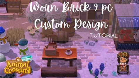 Worn Brick Path Custom Design Tutorial Animal Crossing New Horizons