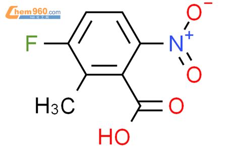 146948 51 8 Benzoic acid 3 fluoro 2 methyl 6 nitro CAS号 146948 51 8