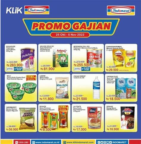 Promo Gajian Indomaret 25 Oktober Sampai 5 November 2022