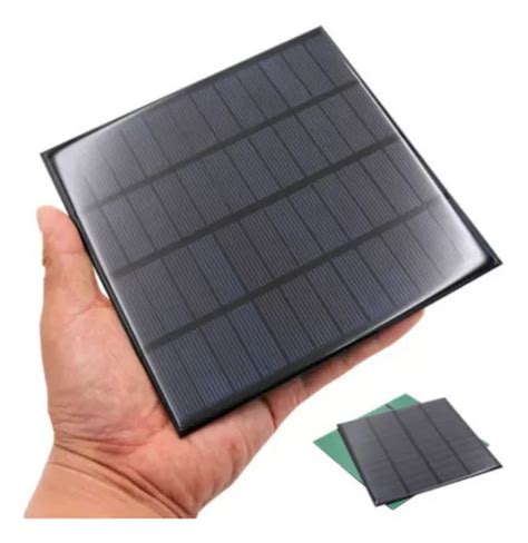 Mini Placa Painel Solar Fotovoltaica V W Ma X Mm Mercadolivre