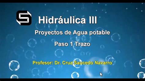 Proyecto De Agua Potable Circuito Abierto Youtube