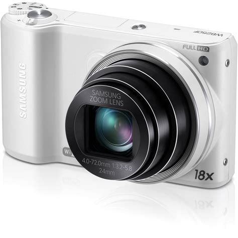 Samsung WB250F Smart Digital Camera (White) EC-WB250FFPWUS B&H