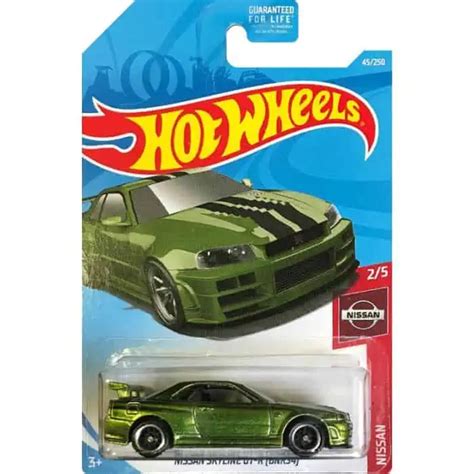 Super T Hunt Hot Wheels Nissan Nissan Skyline GT R BNR34 Universo Hot Wheels