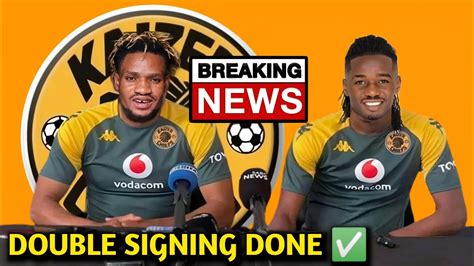 PSL TRANSFER NEWS DOUBLE SIGNING FOR KAIZER CHIEFS INONGA