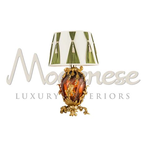 Raise Your Home Decor with Amber Table Lamp - Modenese