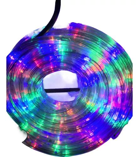 Manguera Luces Navidad Exterior Led M Muticolores Pieza Meses Sin