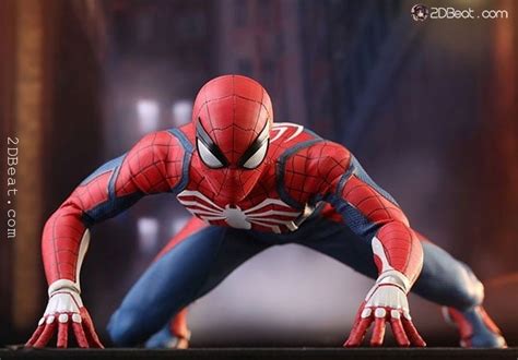 Hot Toys Marvel S Spider Man Spider Man Advanced Suit Scale DBeat