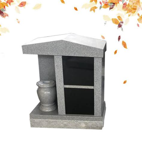 2 Columbarium Niche With Vase Wholesale Factory Memorial Granite