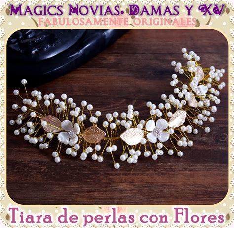 Coronas y tiaras para novias, damas y quinceañeras. Artesanales o