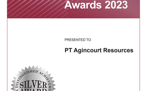 Penghargaan Perak Silver Australasian Reporting Awards ARA 2023