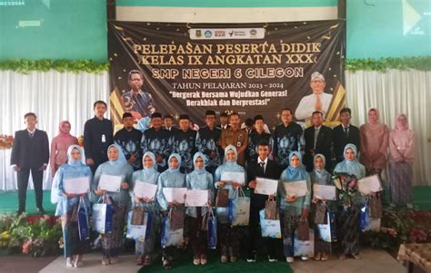 Pelepasan Sebanyak Siswa Siswi Smpn Cilegon Akan Melanjutkan Ke