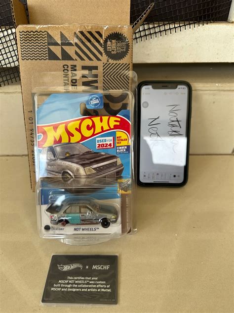 MSCHF Not Wheels Hot Wheels Limited Edition Mattel Creations Hobbies Toys Toys Games On