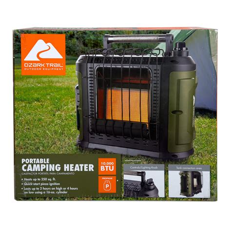 Ozark Trail 10,000 BTU Portable Propane Heater – Triple T Outdoors