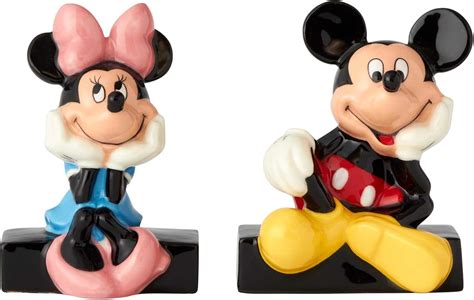 Enesco Disney Keramik Salz Und Pfefferstreuer Mickey Und Minnie Maus