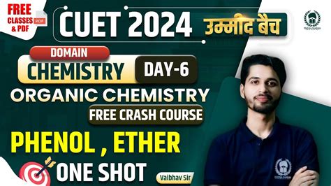 Phenol Ether One Shot Organic Chemistry Free Crash Course Day