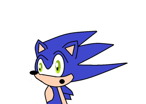 Sonic Shocked By Sonicthehedgehogfanm On Deviantart