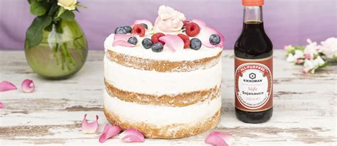 Naked Cake Mit Vanillecreme Kikkoman