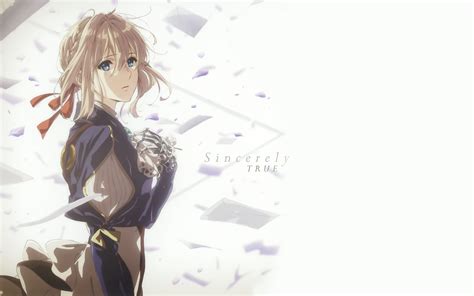 Papel De Parede Para Celular Anime Violet Evergarden Personagem