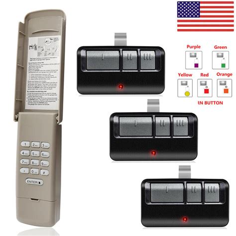 Universal 953estd 893max Garage Door Opener Remote And Keypad 877max