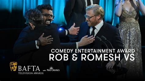 Rob And Romesh Vs Wins The Bafta For Comedy Entertainment Programme Bafta Tv Awards Youtube