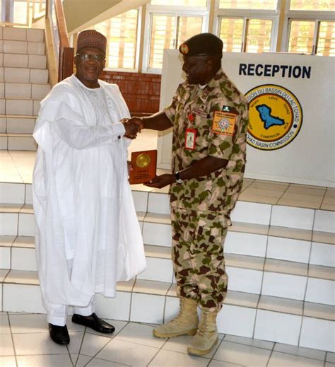 New Force Commander Visits Executive Secretary Lake Chad Basin