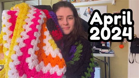 What I Crocheted In April Youtube