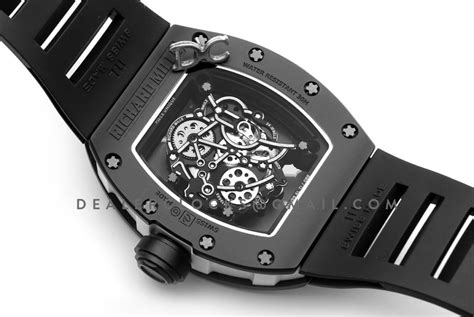 Richard Mille RM055 Bubba Watson Black Ceramic Asia Edition On Black