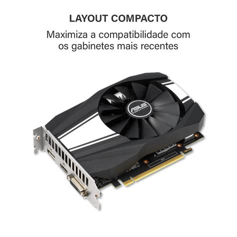 Placa de Vídeo ASUS Phoenix GeForce® GTX 1660 SUPER™ OC edition 6GB ...