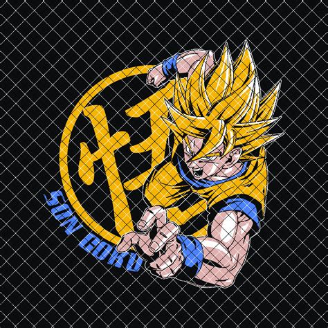 Son Goku Svg Dragon Ball Svg Dragon Ball Z Svg Manga Svg Anime Svg