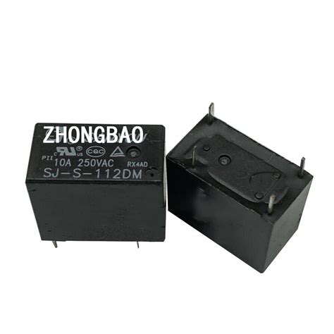 1PC relay SJ-S-112DM 10A 250VAC 4PIN NEW | eBay