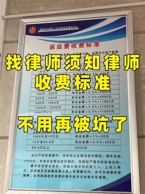 找律师须知律师收费标准，不用再被坑了 知乎