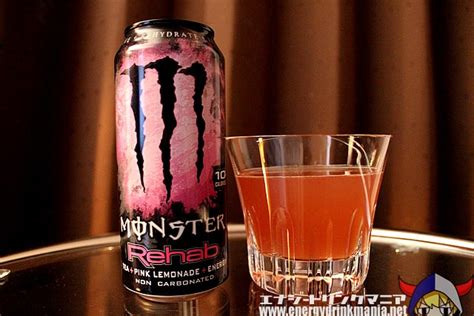 Monster Energy Rehab Pink Lemonadeのレビュー｜エナジードリンクマニア