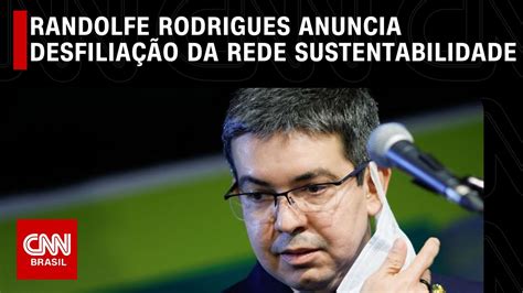 Randolfe Rodrigues Anuncia Desfilia O Da Rede Sustentabilidade Live